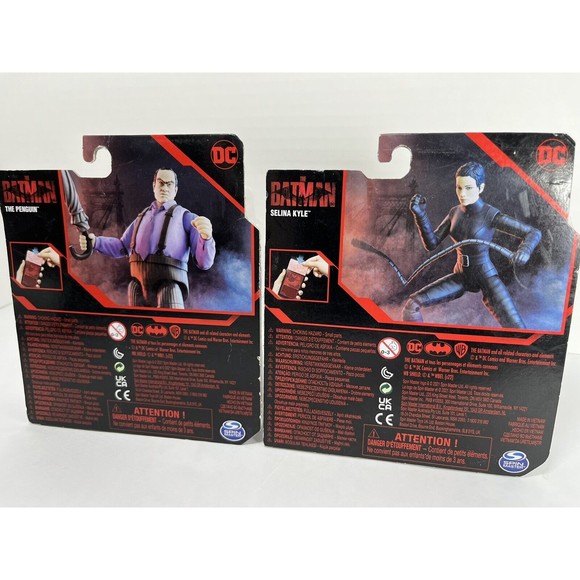 Spin Master DC The Batman - Selina Kyle and The Penguin 4" Action Figure - Picture 2 of 12